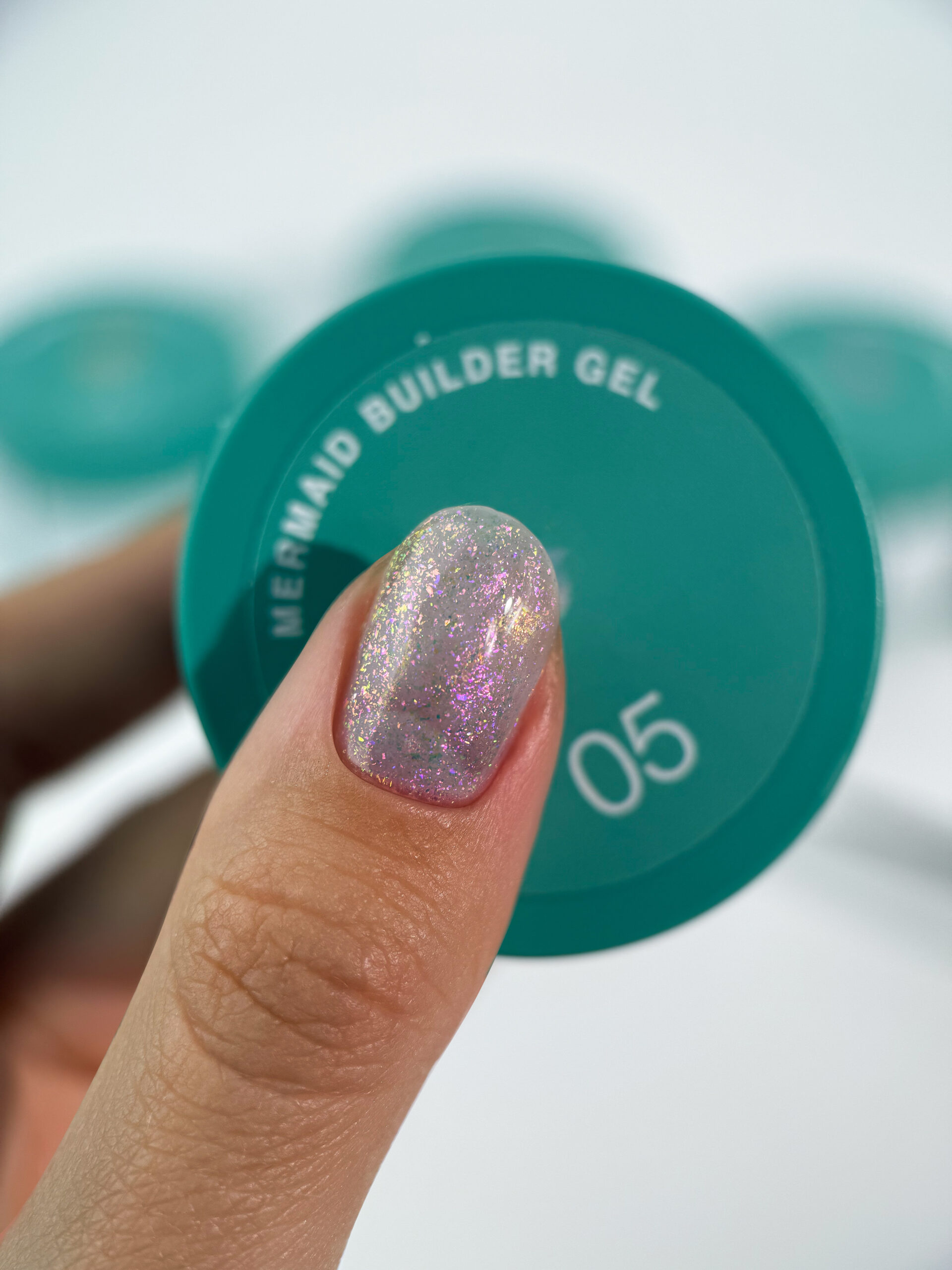 Siller Mermaid Gel - цветен гел за изграждане 01 - 15 мл