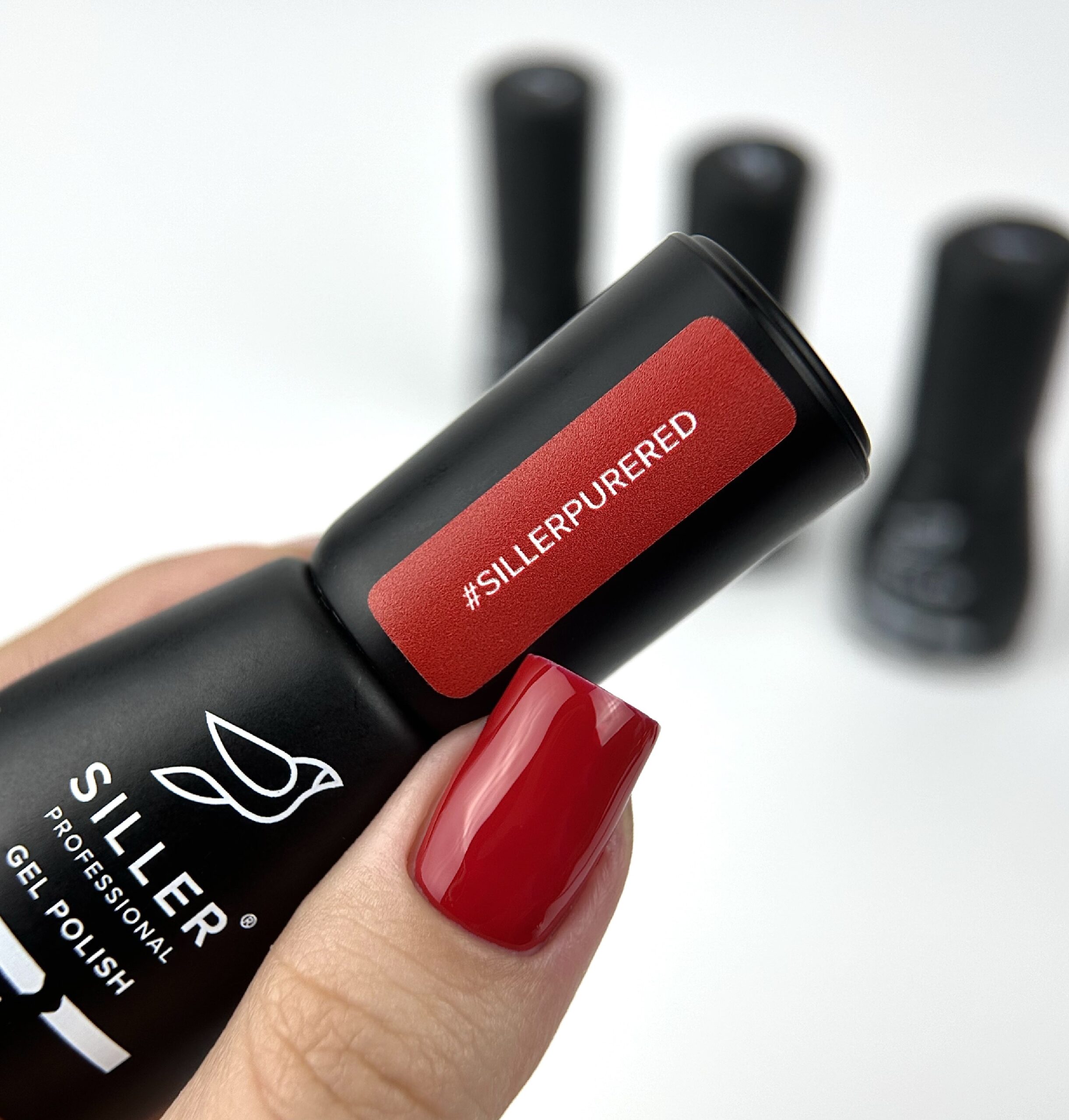 Siller Pure Red- червен гел лак 8 мл