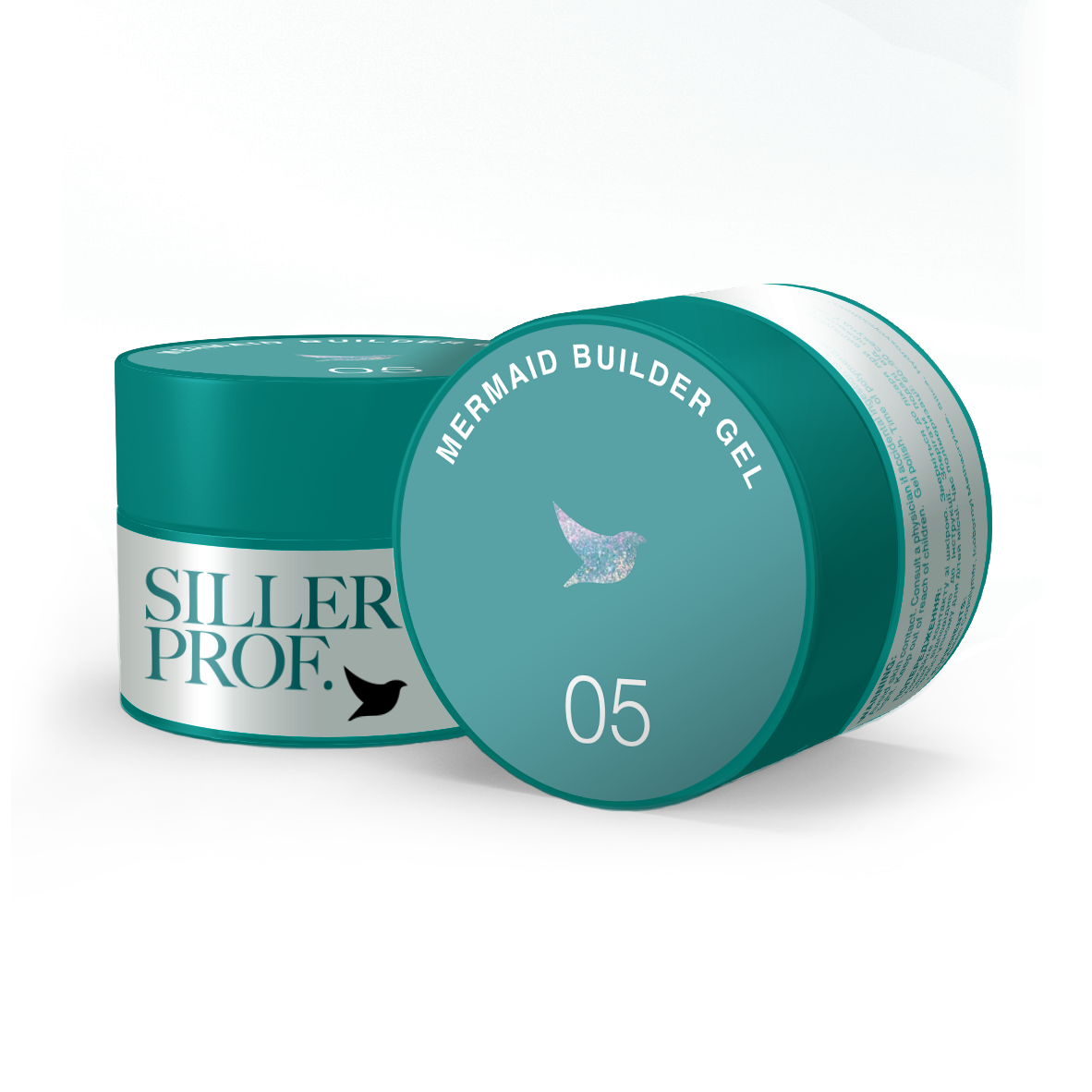 Siller Mermaid Gel - цветен гел за изграждане 01 - 15 мл