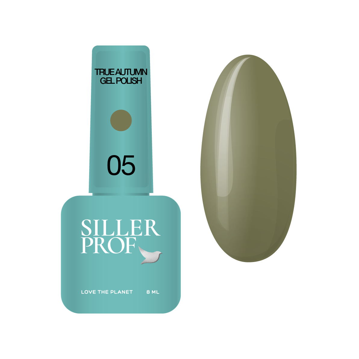 Siller True Autumn-Гел лак 01 8мл