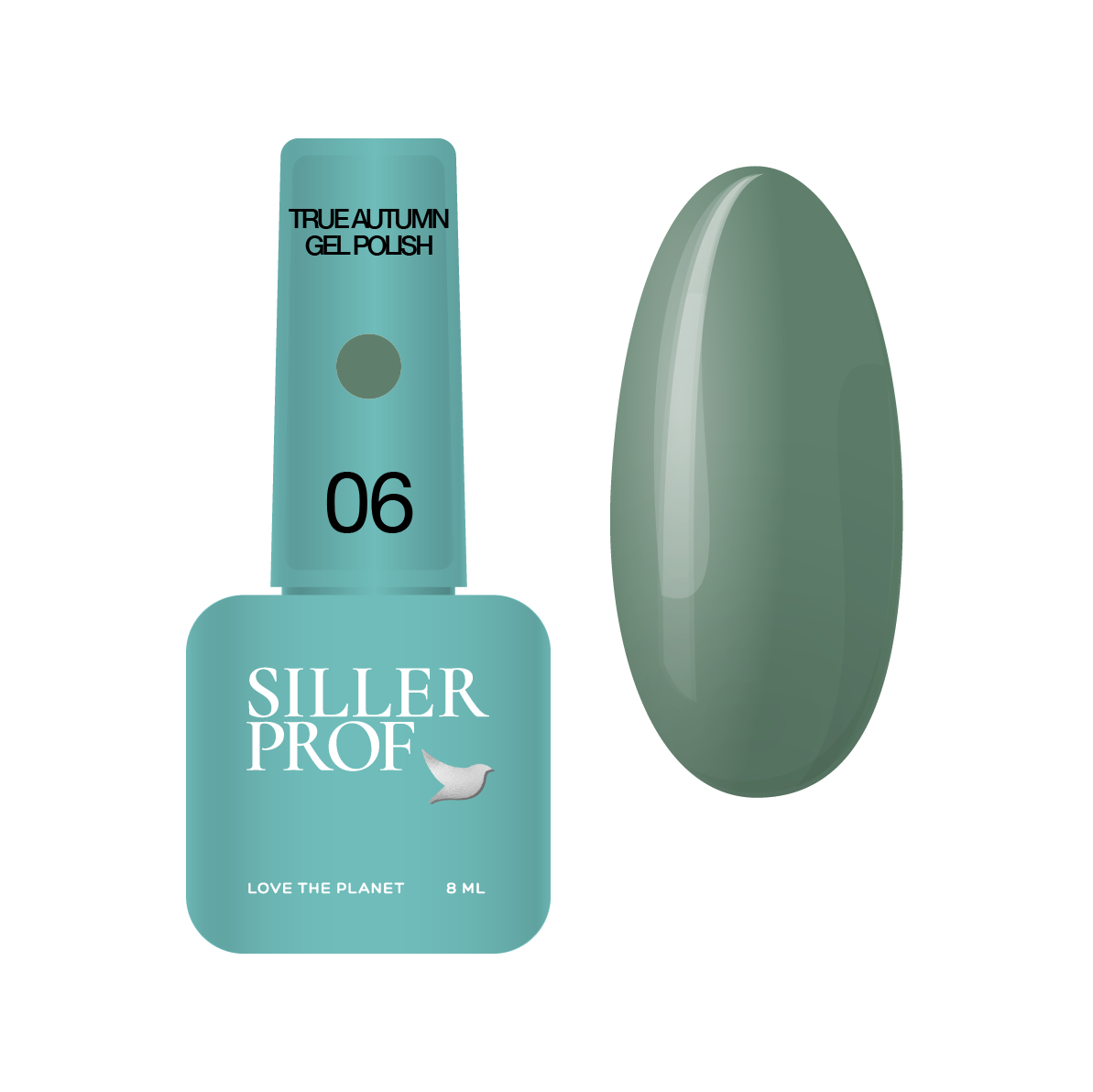 Siller True Autumn-Гел лак 01 8мл