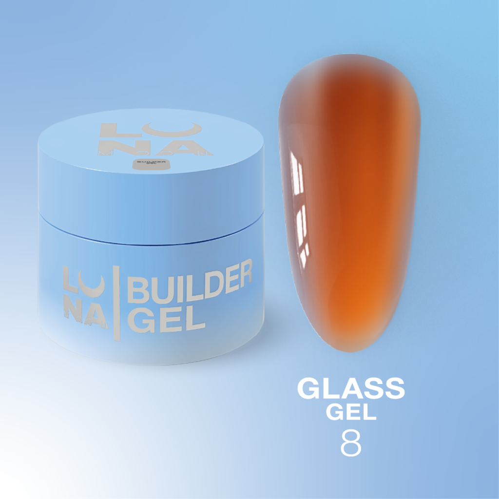 Luna Glass Gel е прозрачен цветен гел за нокти, създаден за изграждане, укрепване и моделиране на естествени и изкуствени нокти. Формулата позволява създаването на красив „стъклен“ и полупрозрачен ефект, който придава на маникюра дълбочина, блясък и елегантен завършек. Гелът е подходящ както за цялостно изграждане и укрепване, така и за създаване на ефектни дизайни. Полупрозрачната му текстура позволява да се запази естественият вид на нокътната плочка, като същевременно се добави деликатен цвят. Основни предимства Подходящ за изграждане и укрепване на нокти Създава красив Glass / стъклен ефект Полупрозрачен цвят с визуална дълбочина Подходящ за моделиране на различни форми и дължини Може да се използва за естествен и ефектен маникюр Подходящ за професионална употреба от маникюристи Позволява създаването на различни дизайни и комбинации За какво се използва Luna Glass Gel? Luna Glass Gel може да се използва за укрепване на естествени нокти, изграждане с шаблони или форми, както и за моделиране и корекция на нокътната плочка. Благодарение на прозрачния си цветен ефект той е особено подходящ за модерни дизайни, при които се търси „glass nails“ визия. Гелът може да бъде комбиниран с други продукти за нокти и декоративни елементи. Полупрозрачният му цвят позволява да се създават многослойни дизайни, ефекти с брокат, фолио, пигменти и други декорации. Начин на употреба Подгответе естествения нокът – оформете, матирайте внимателно повърхността и почистете праха. Нанесете подходящ подготвящ продукт и база според използваната система. Нанесете Luna Glass Gel и оформете желаната архитектура на нокътя. Полимеризирайте в UV/LED лампа според препоръките на производителя. При необходимост нанесете допълнителен слой за постигане на желаната плътност и цвят. Завършете с подходящ топ гел. Luna Glass Gel е отличен избор за майстори, които искат да създават едновременно здрави, красиви и визуално ефектни нокти с модерен прозрачен завършек.
