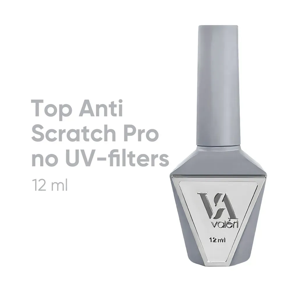 Valeri Top Anti-Scratch Pro No UV Filter-Топ без лепкав слой-6мл/12мл/30мл - Image 2